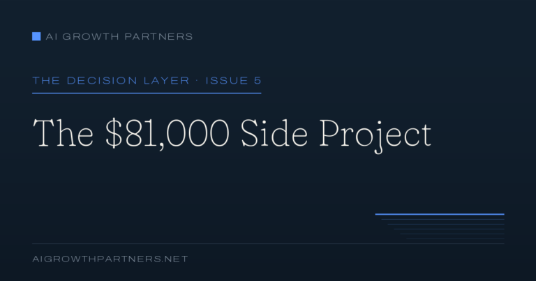 The $81,000 Side Project