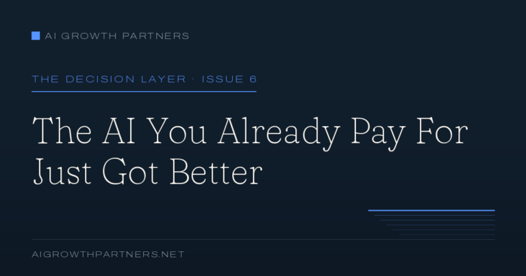 The AI You Already Pay For Just Got Better