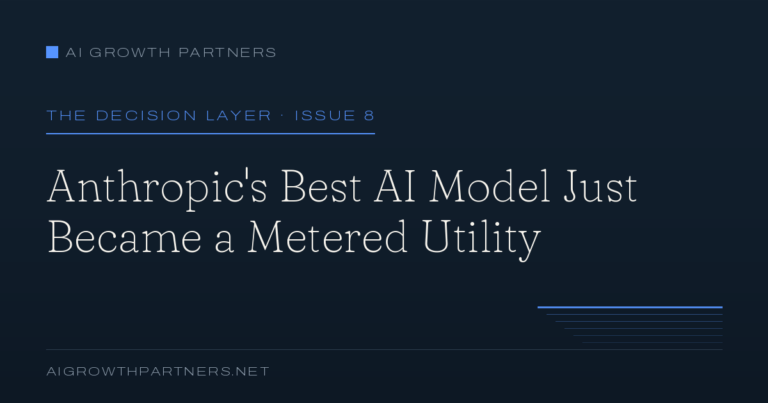 Anthropic’s Best AI Model Just Became a Metered Utility
