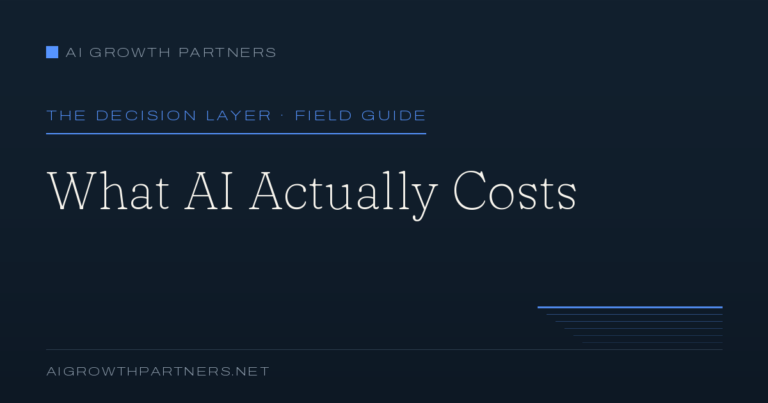 What AI Actually Costs