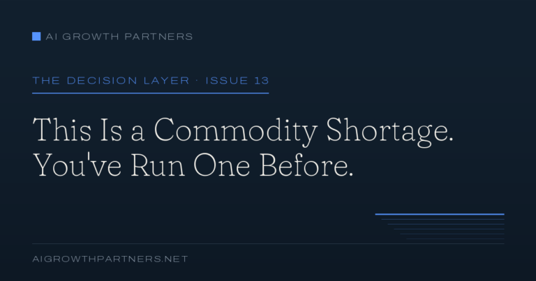 This Is a Commodity Shortage. You’ve Run One of These Before.